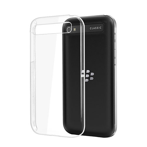 Transparent Crystal Hard Rigid Case Cover for Blackberry Classic Q20 Clear