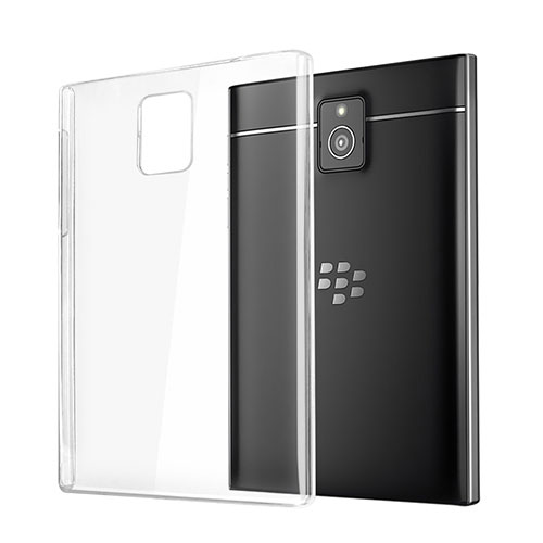 Transparent Crystal Hard Rigid Case Cover for Blackberry Passport Q30 Clear