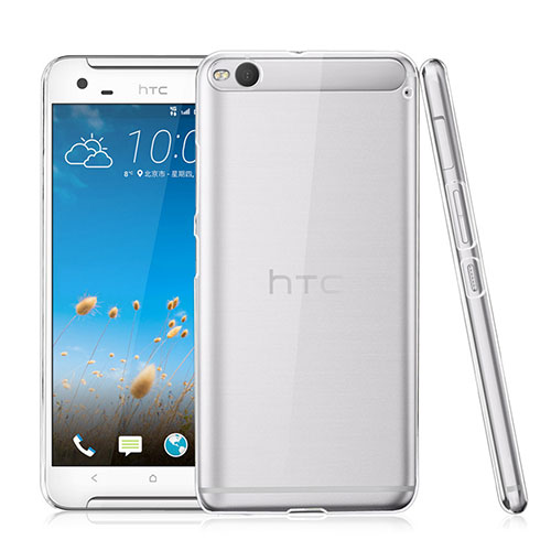 Transparent Crystal Hard Rigid Case Cover for HTC One X9 Clear