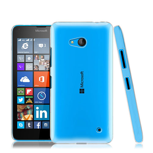 Transparent Crystal Hard Rigid Case Cover for Microsoft Lumia 640 Clear