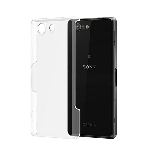 Transparent Crystal Hard Rigid Case Cover for Sony Xperia Z3 Compact Clear