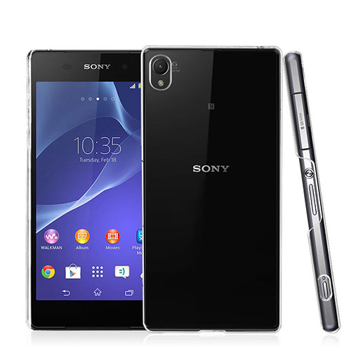Transparent Crystal Hard Rigid Case Cover for Sony Xperia Z4 Clear