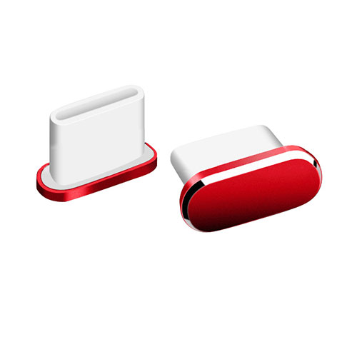 Type-C Anti Dust Cap USB-C Plug Cover Protector Plugy Universal H06 Red