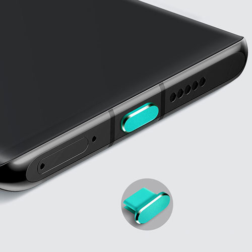 Type-C Anti Dust Cap USB-C Plug Cover Protector Plugy Universal H08 for Apple iPad Pro 11 (2021) Green