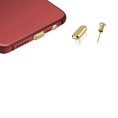 Type-C Anti Dust Cap USB-C Plug Cover Protector Plugy Universal H17 for Apple iPad Pro 11 (2021) Gold
