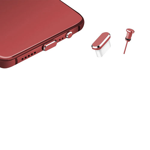 Type-C Anti Dust Cap USB-C Plug Cover Protector Plugy Universal H17 Red