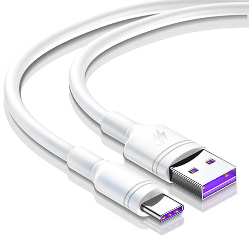 Type-C Charger USB Data Cable Charging Cord Android Universal T15 White