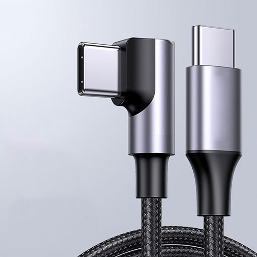 Type-C USB-C to Type-C USB-C Cable Adapter 60W H01 Dark Gray