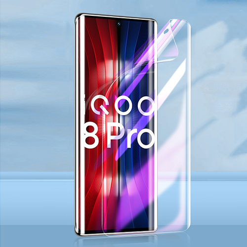 Ultra Clear Anti Blue Light Full Screen Protector Film for Vivo iQOO 8 Pro 5G Clear