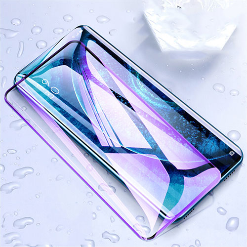 Ultra Clear Anti Blue Light Full Screen Protector Tempered Glass F02 for Oppo Find X2 Black