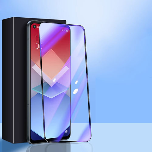Ultra Clear Anti Blue Light Full Screen Protector Tempered Glass F02 for Oppo Find X3 5G Black