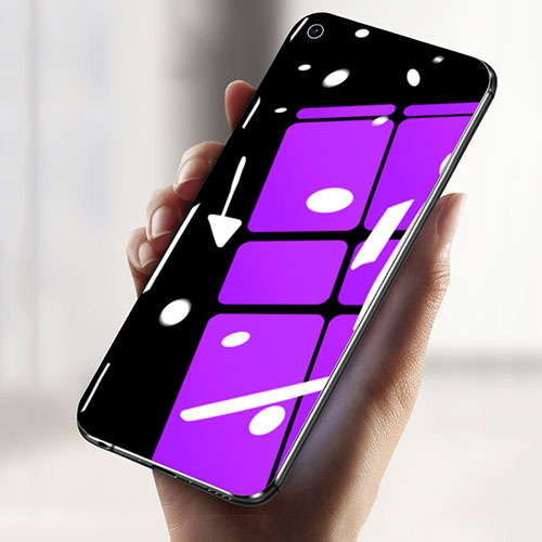 Ultra Clear Anti Blue Light Full Screen Protector Tempered Glass F03 for Oppo Find X3 5G Black