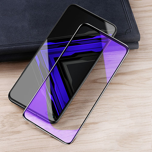 Ultra Clear Anti Blue Light Full Screen Protector Tempered Glass for Huawei Honor Play4 Pro 5G Black
