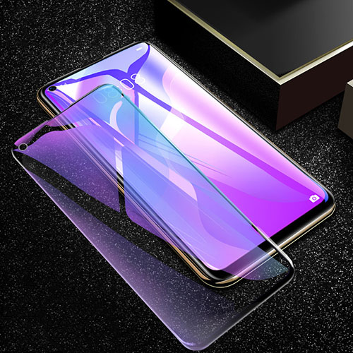 Ultra Clear Anti Blue Light Full Screen Protector Tempered Glass K01 for Huawei P40 Lite 5G Black