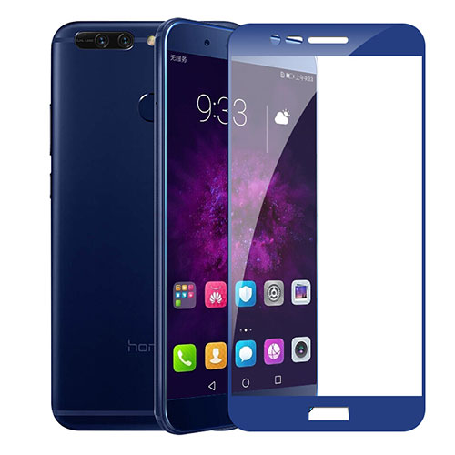 Ultra Clear Full Screen Protector Tempered Glass F01 for Huawei Honor 8 Pro Blue