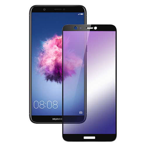 Ultra Clear Full Screen Protector Tempered Glass F02 for Huawei Enjoy 7S Black