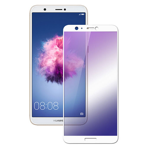 Ultra Clear Full Screen Protector Tempered Glass F02 for Huawei Enjoy 7S White