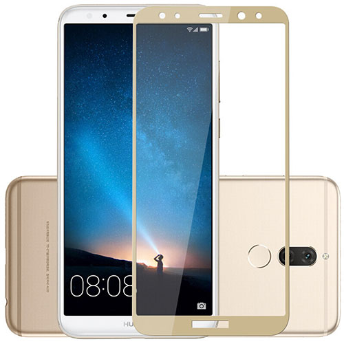 Ultra Clear Full Screen Protector Tempered Glass F02 for Huawei Mate 10 Lite Gold