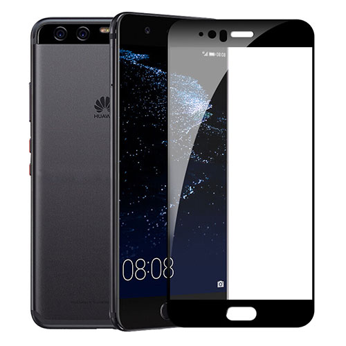 Ultra Clear Full Screen Protector Tempered Glass F02 for Huawei P10 Plus Black