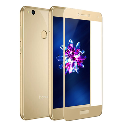 Ultra Clear Full Screen Protector Tempered Glass F02 for Huawei P8 Lite (2017) Gold