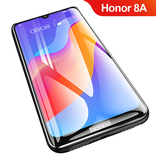 Ultra Clear Full Screen Protector Tempered Glass F02 for Huawei Y6 Pro (2019) Black