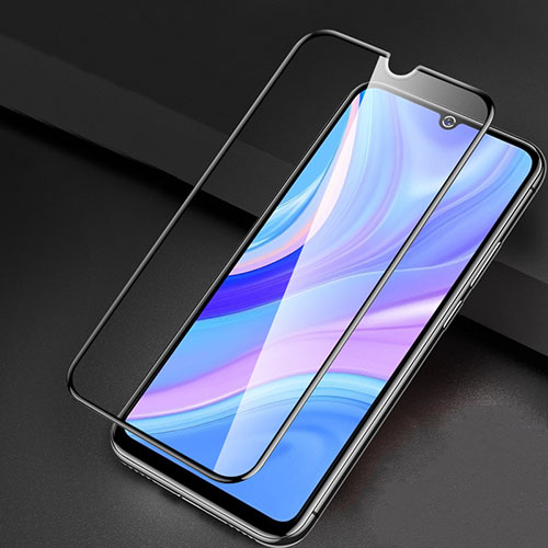 Ultra Clear Full Screen Protector Tempered Glass F02 for Huawei Y8p Black