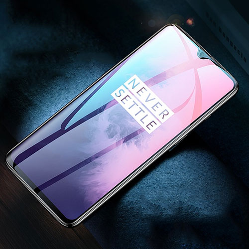 Ultra Clear Full Screen Protector Tempered Glass F02 for OnePlus 7T Black