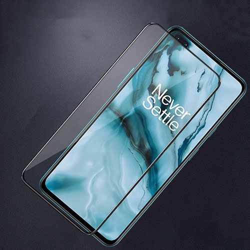 Ultra Clear Full Screen Protector Tempered Glass F02 for OnePlus Nord Black