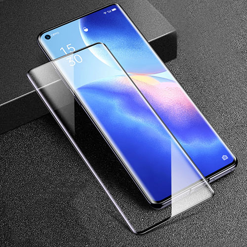 Ultra Clear Full Screen Protector Tempered Glass F02 for Oppo Reno5 Pro 5G Black