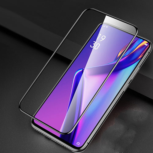 Ultra Clear Full Screen Protector Tempered Glass F02 for Realme X Black