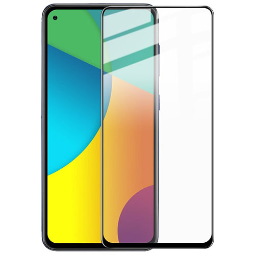 Ultra Clear Full Screen Protector Tempered Glass F02 for Samsung Galaxy A60 Black