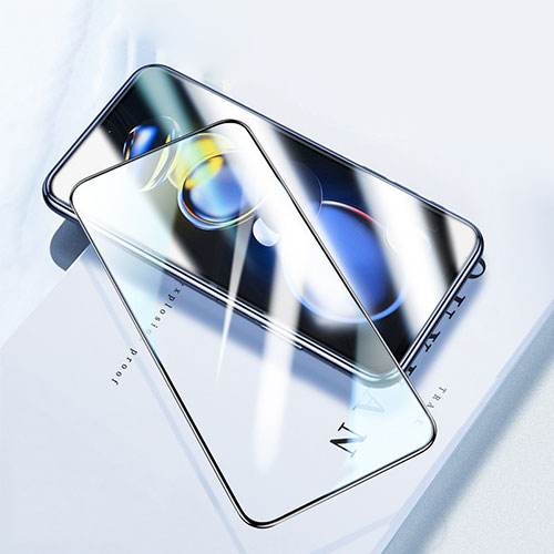 Ultra Clear Full Screen Protector Tempered Glass F02 for Xiaomi Redmi 12 4G Black