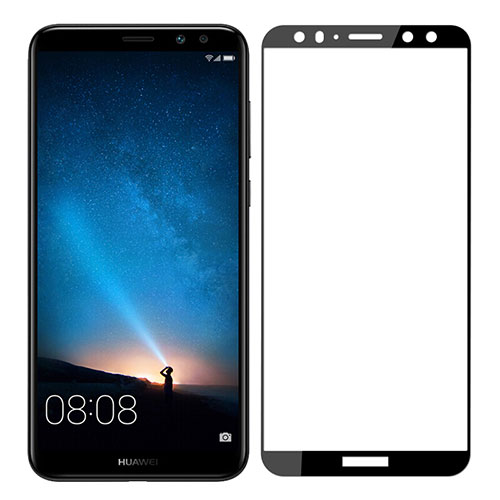 Ultra Clear Full Screen Protector Tempered Glass F03 for Huawei Mate 10 Lite Black