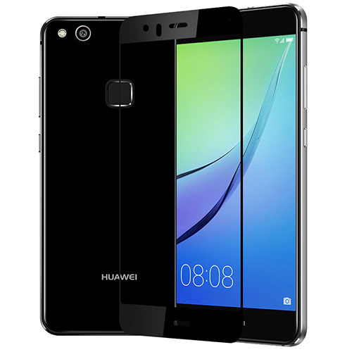 Ultra Clear Full Screen Protector Tempered Glass F03 for Huawei P10 Lite Black