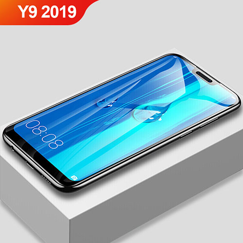Ultra Clear Full Screen Protector Tempered Glass F03 for Huawei Y9 (2019) Black