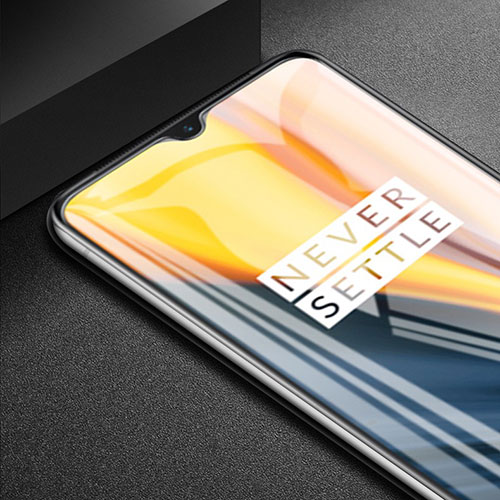 Ultra Clear Full Screen Protector Tempered Glass F03 for OnePlus 7 Black