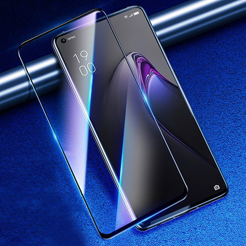 Ultra Clear Full Screen Protector Tempered Glass F03 for Oppo Reno6 Z 5G Black