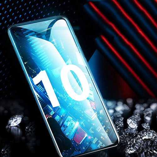 Ultra Clear Full Screen Protector Tempered Glass F03 for Samsung Galaxy S10 Black