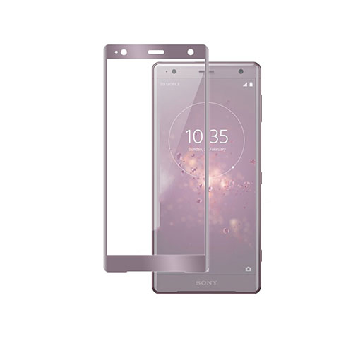 Ultra Clear Full Screen Protector Tempered Glass F03 for Sony Xperia XZ2 Premium Rose Gold