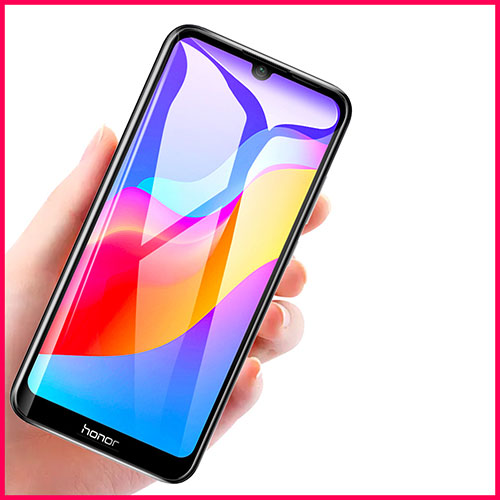 Ultra Clear Full Screen Protector Tempered Glass F04 for Huawei Y6 (2019) Black