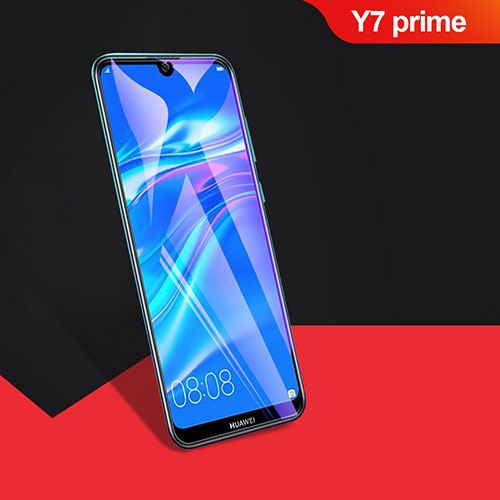 Ultra Clear Full Screen Protector Tempered Glass F04 for Huawei Y7 Prime (2019) Black