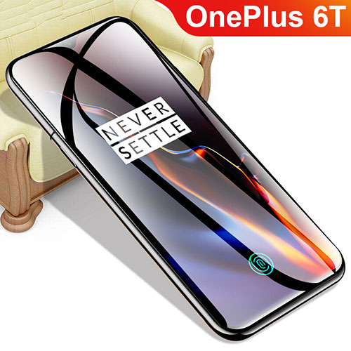 Ultra Clear Full Screen Protector Tempered Glass F04 for OnePlus 6T Black