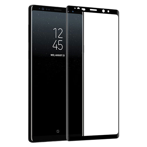 Ultra Clear Full Screen Protector Tempered Glass F04 for Samsung Galaxy Note 9 Black