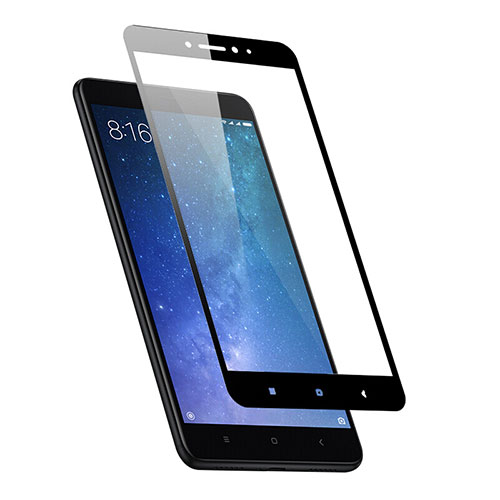 Ultra Clear Full Screen Protector Tempered Glass F04 for Xiaomi Mi Max 2 Black