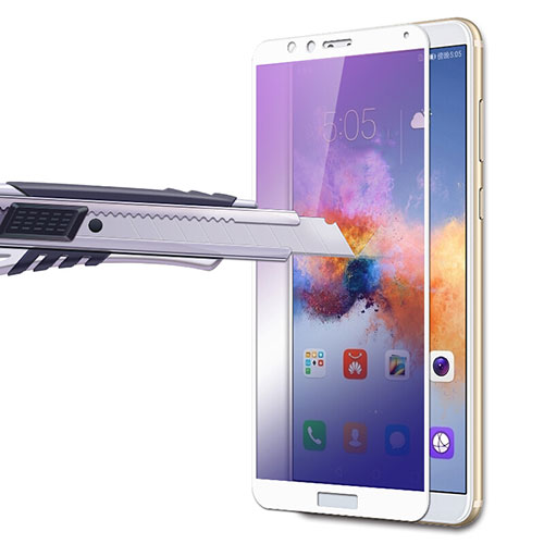 Ultra Clear Full Screen Protector Tempered Glass F05 for Huawei Honor Play 7X White