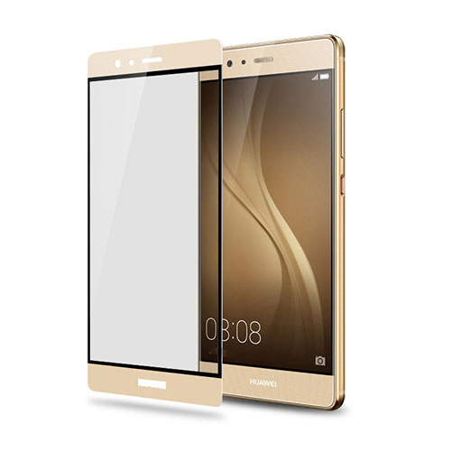 Ultra Clear Full Screen Protector Tempered Glass F05 for Huawei P9 Gold