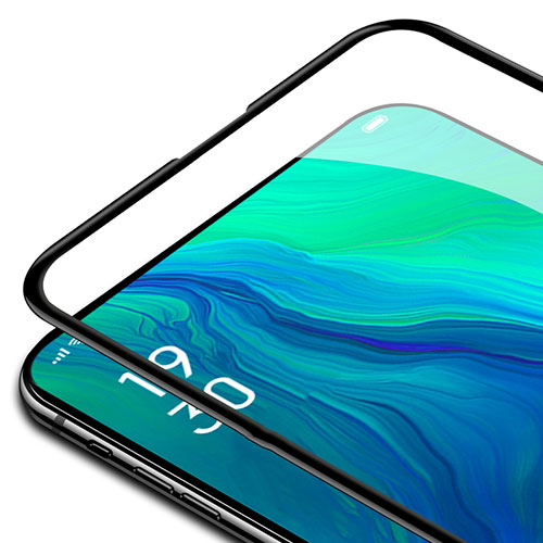 Ultra Clear Full Screen Protector Tempered Glass F05 for Oppo Reno Black