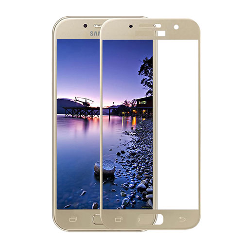 Ultra Clear Full Screen Protector Tempered Glass F05 for Samsung Galaxy A3 (2017) SM-A320F Gold