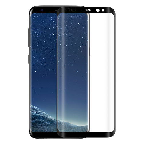 Ultra Clear Full Screen Protector Tempered Glass F06 for Samsung Galaxy S9 Black
