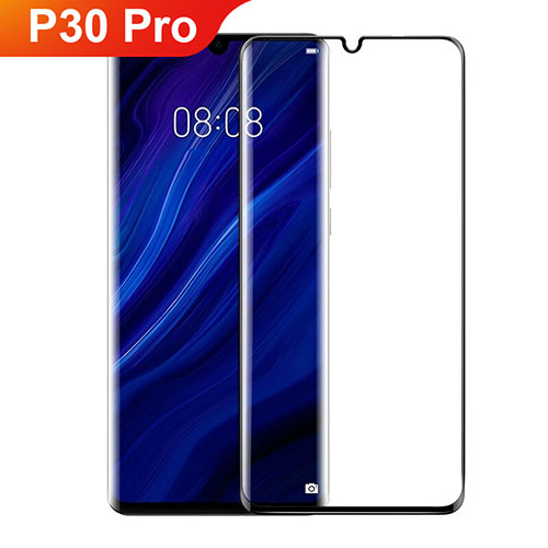 Ultra Clear Full Screen Protector Tempered Glass F07 for Huawei P30 Pro Black